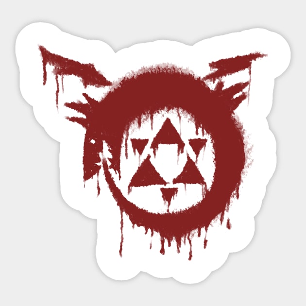 Homunculus symbol Sticker by PanosStamo